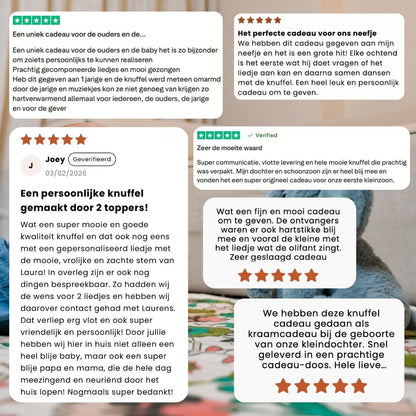 Samen zingen, zij aan zij - Vrolijk liedje met naam van de baby