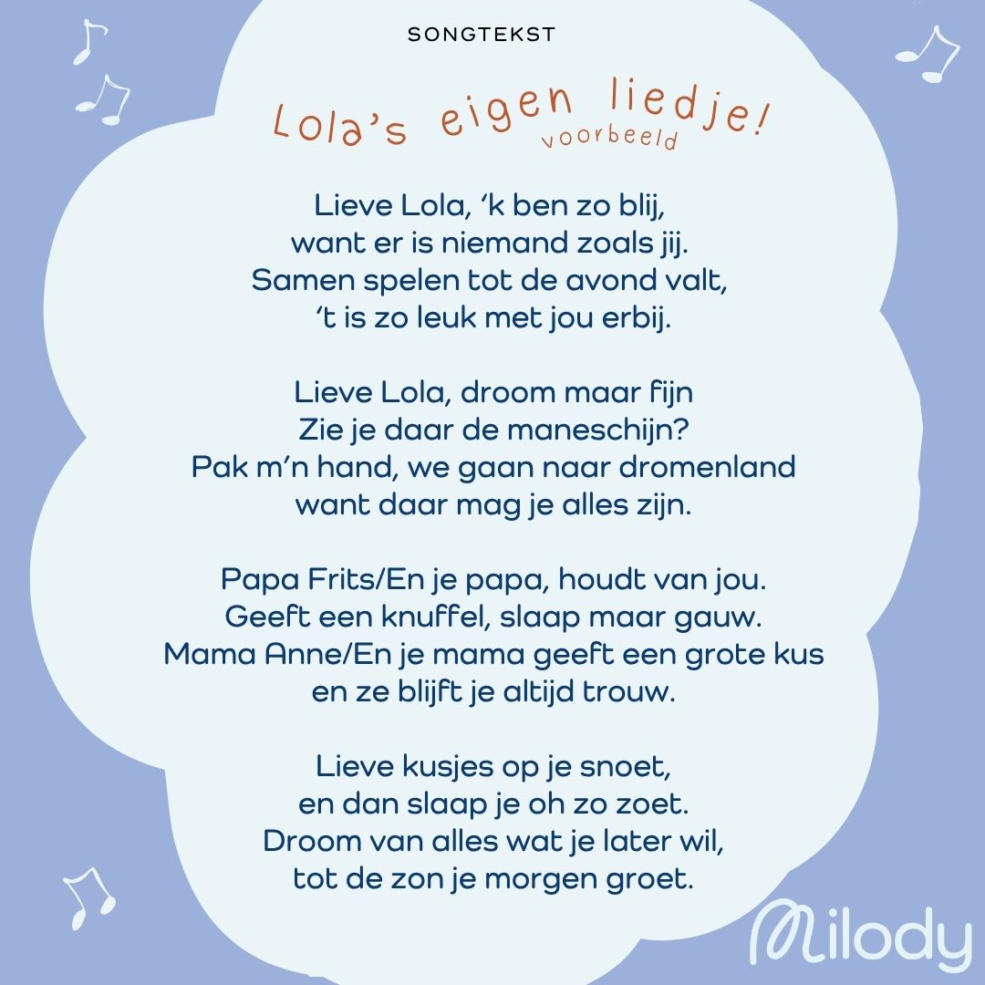 Slaap maar fijn - Slaapliedje met naam van de baby